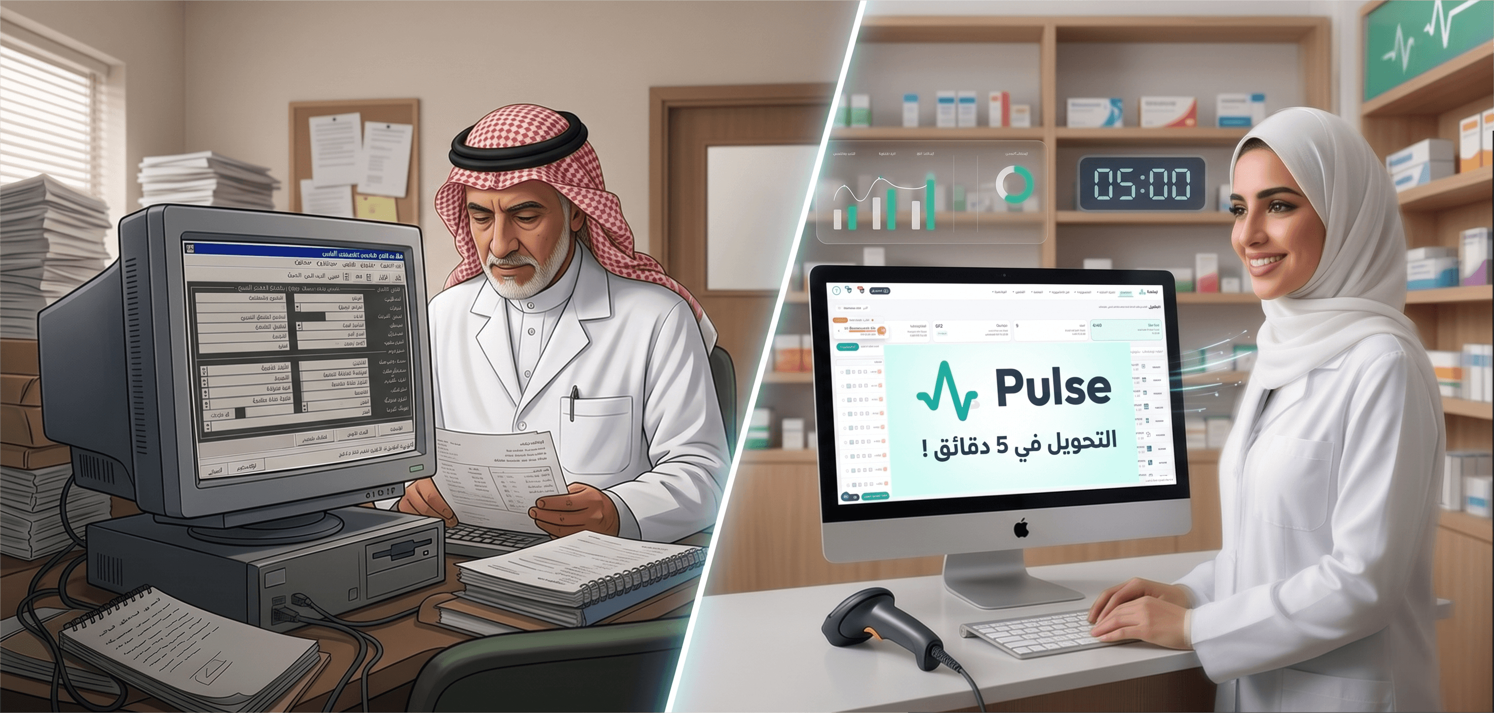 في 5 دقائق فقط! حول من برنامجك القديم الى برنامج بالس!